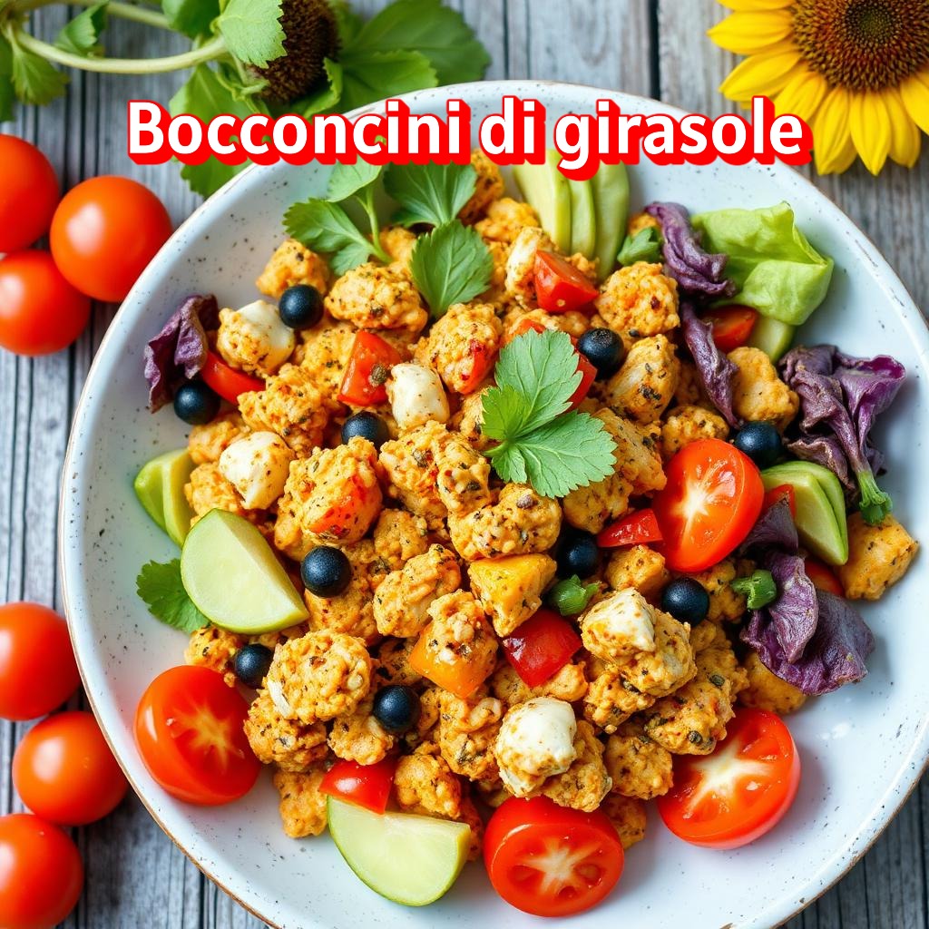 BOCCONCINI DI PROTEINE DI GIRASOLE TESTURIZZATE