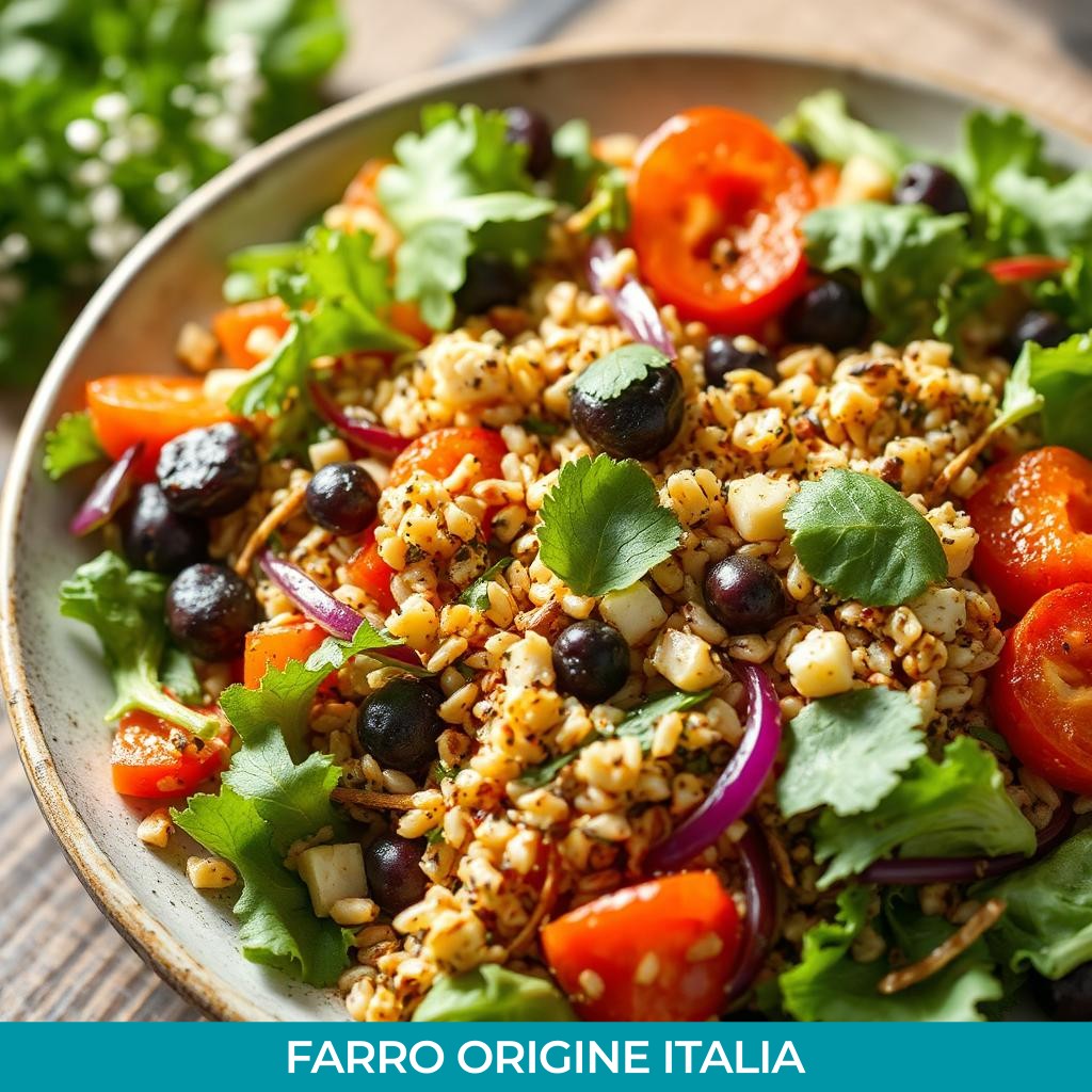 Farro spezzato origine Italia